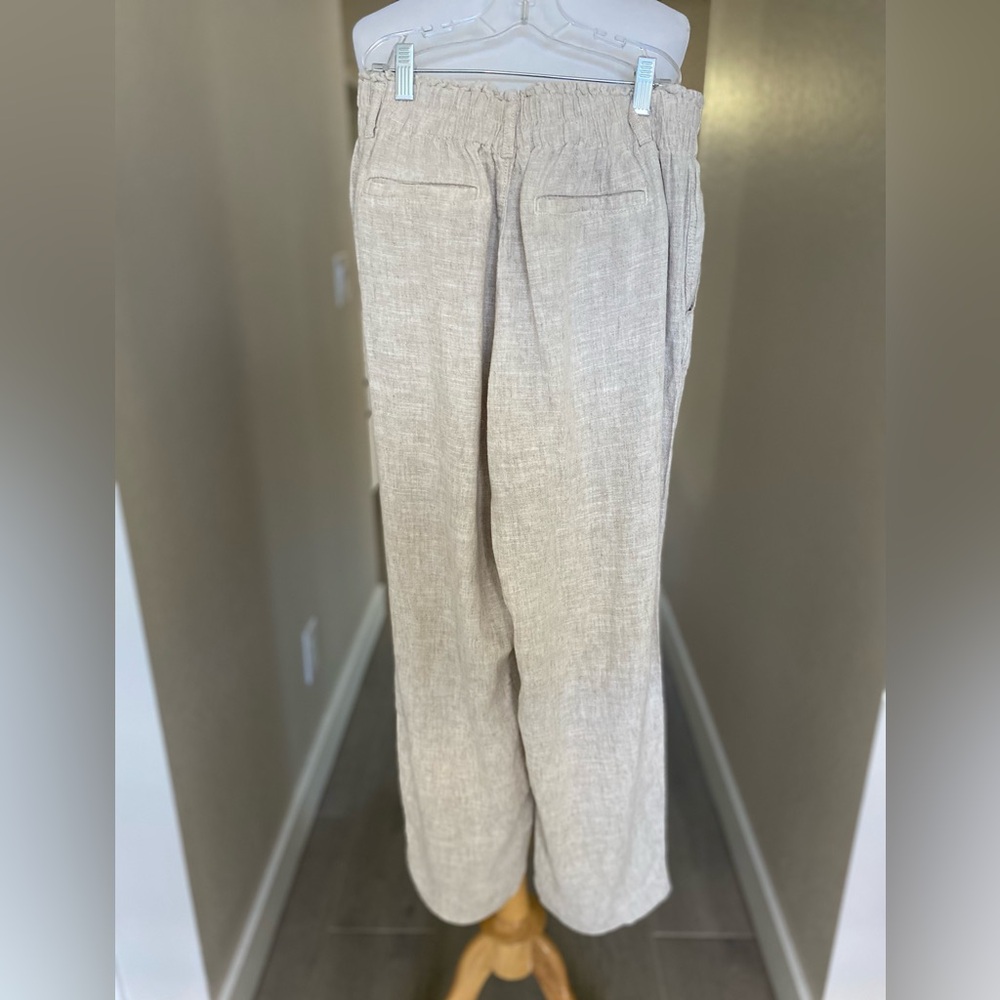 Briggs Women’s Pull on Linen Pants - Picture 2 of 4